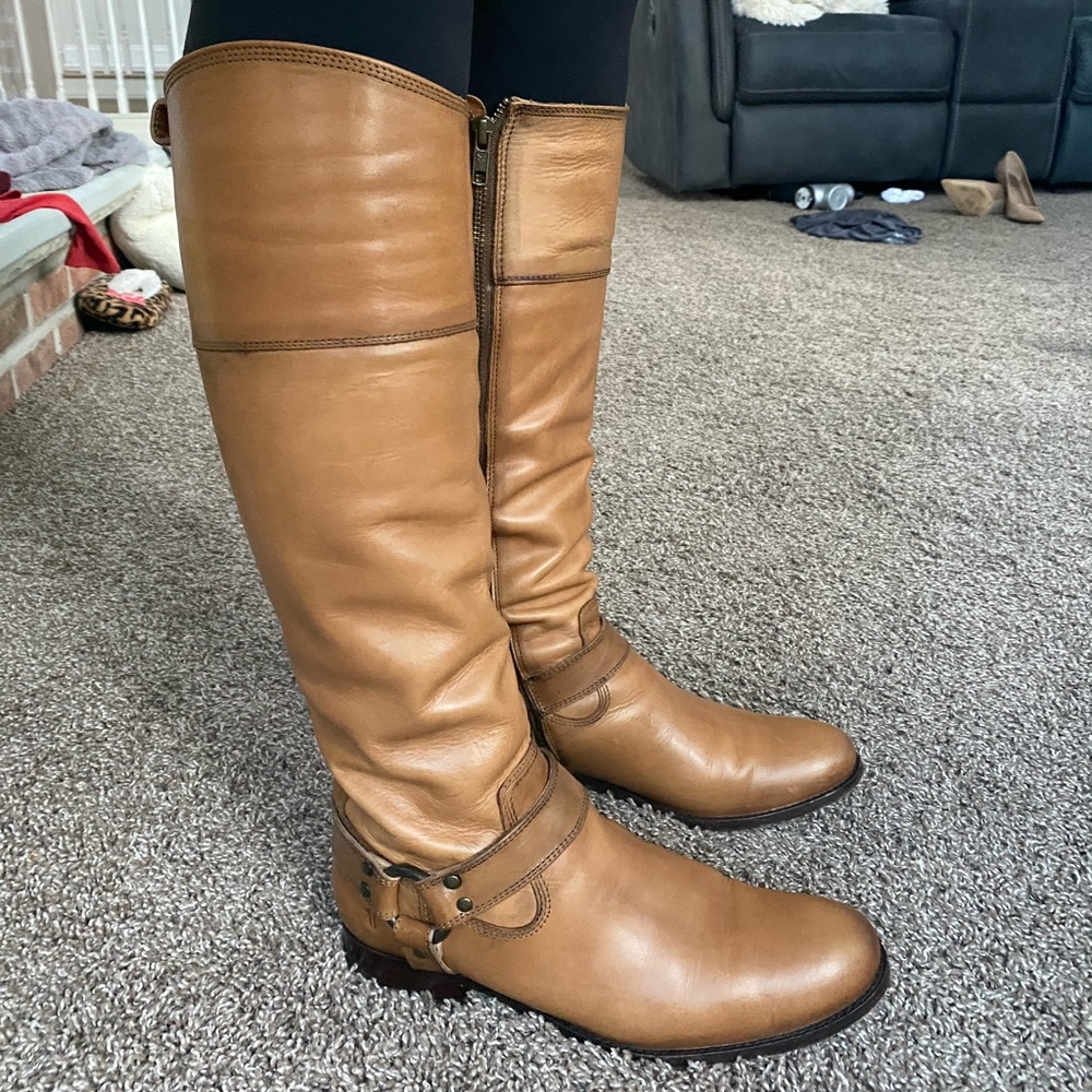 Frye Melissa Harness Boots